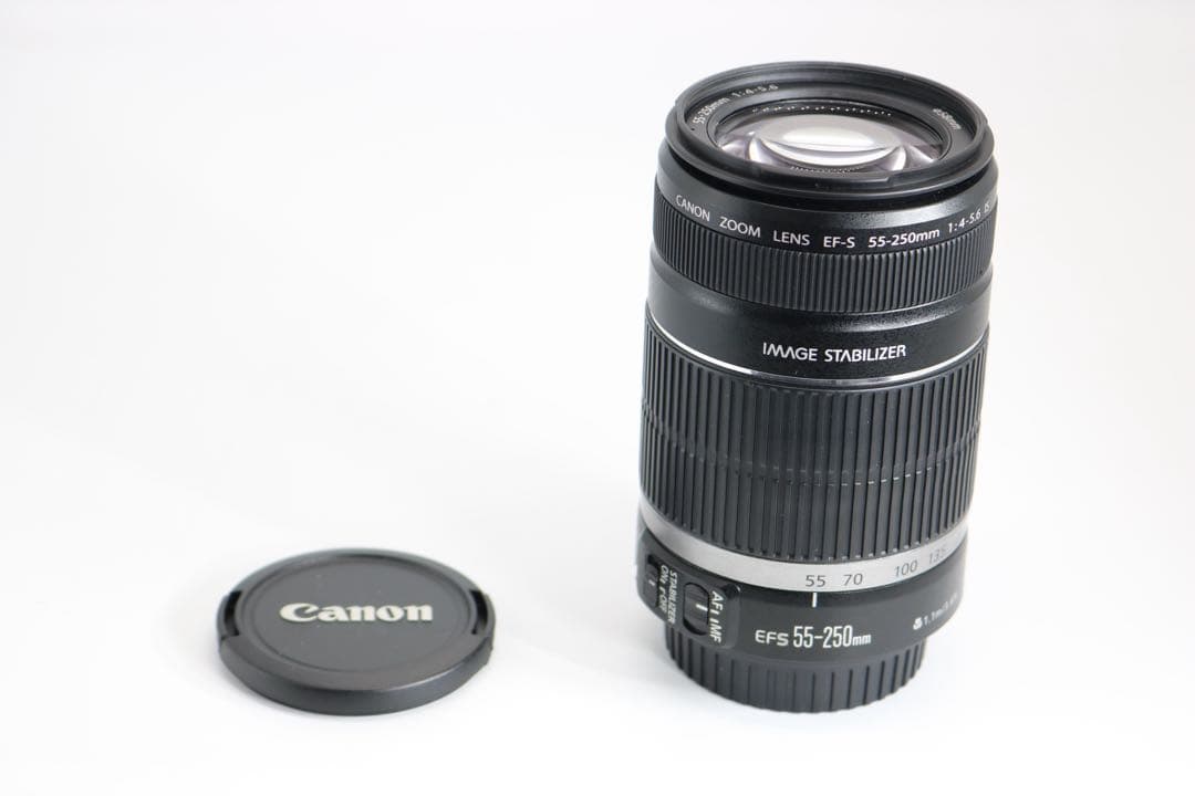 新品級 【Canon EF-S 55-250mm F4-5.6 IS】 安心保証