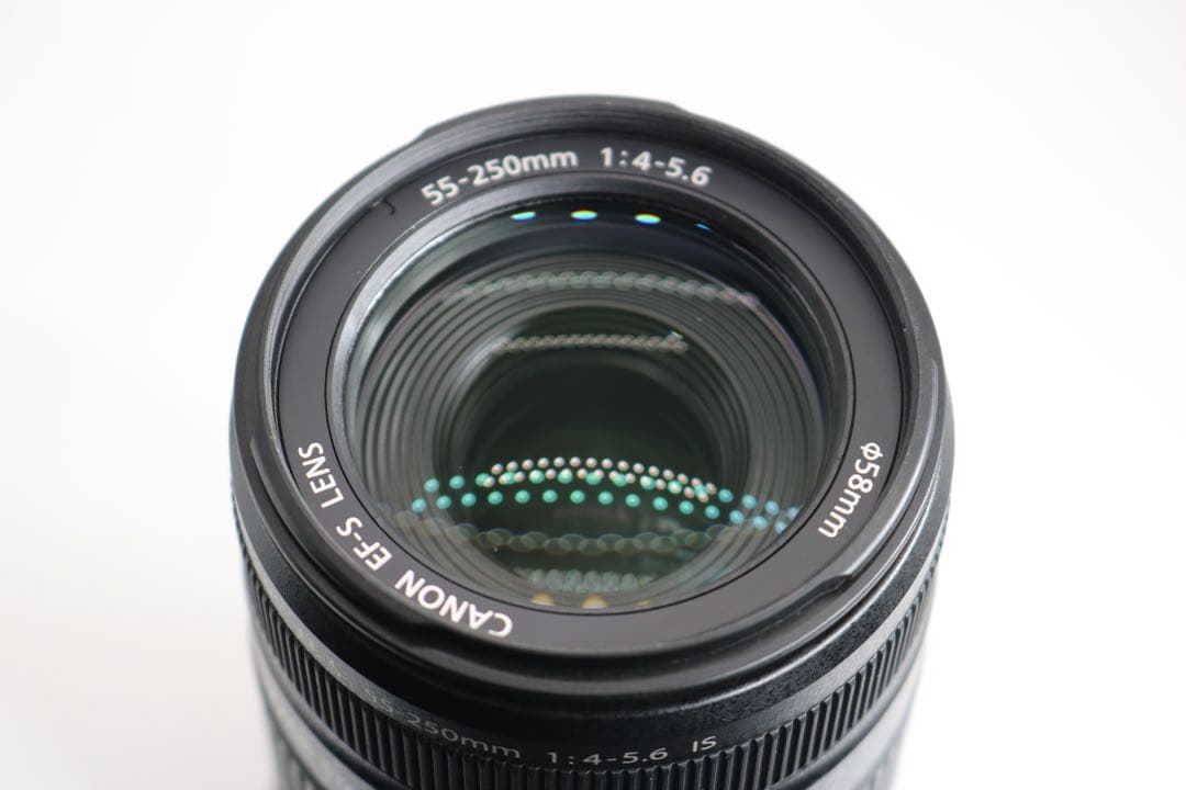 新品級 【Canon EF-S 55-250mm F4-5.6 IS】 安心保証