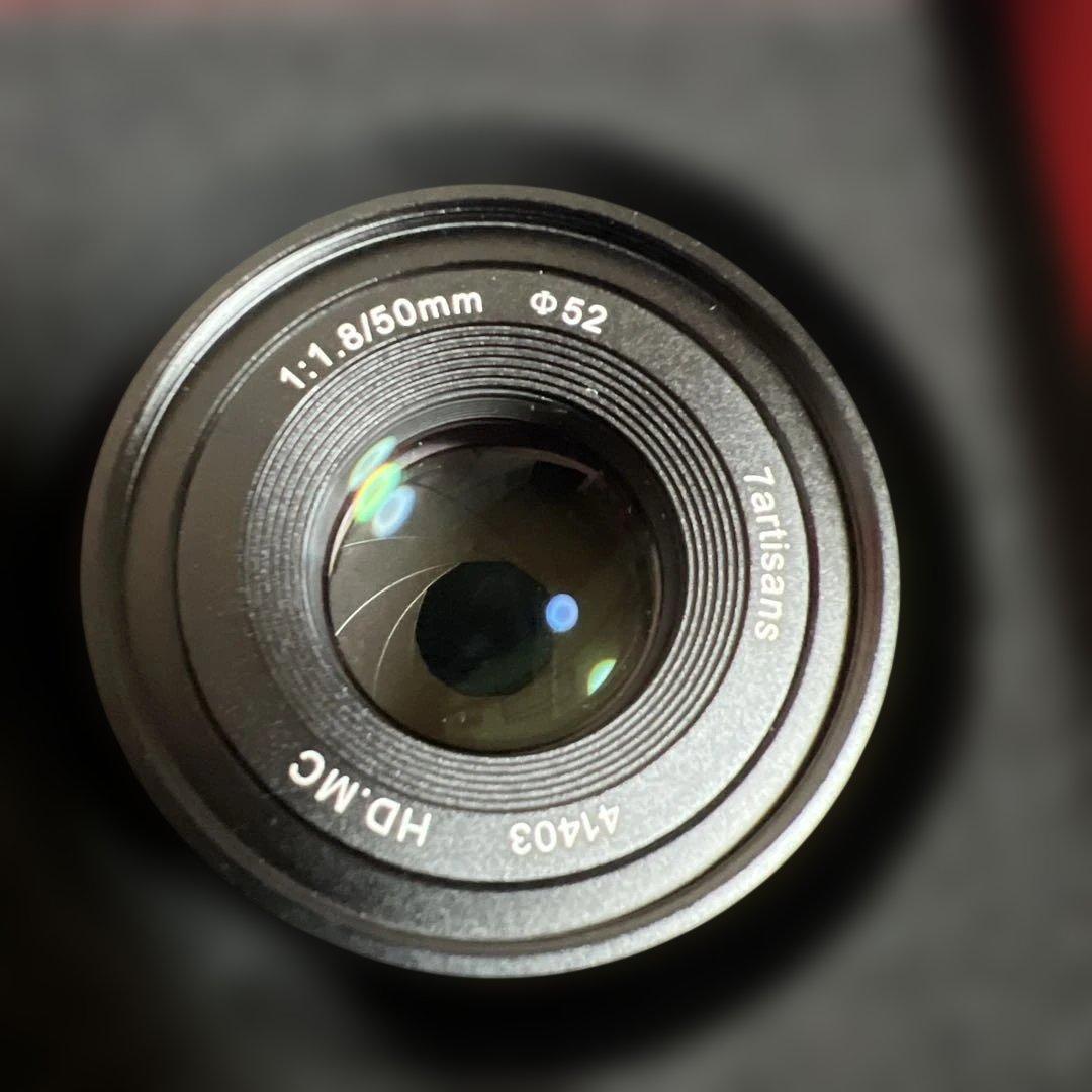 レンズ 50mm F1.8 APS-C