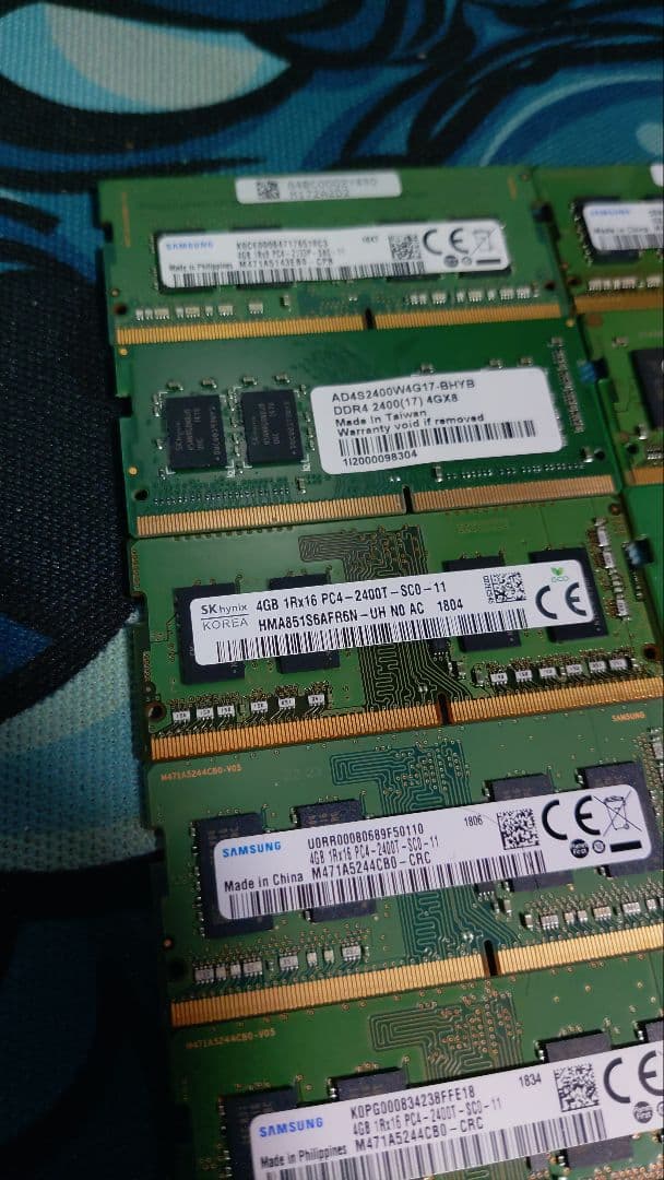 Samsung DDR4 4GBメモリ　まとめ