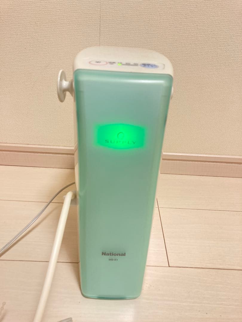 National MS-X1-W 酸素エアチャージャー ホワイト　通電確認済み