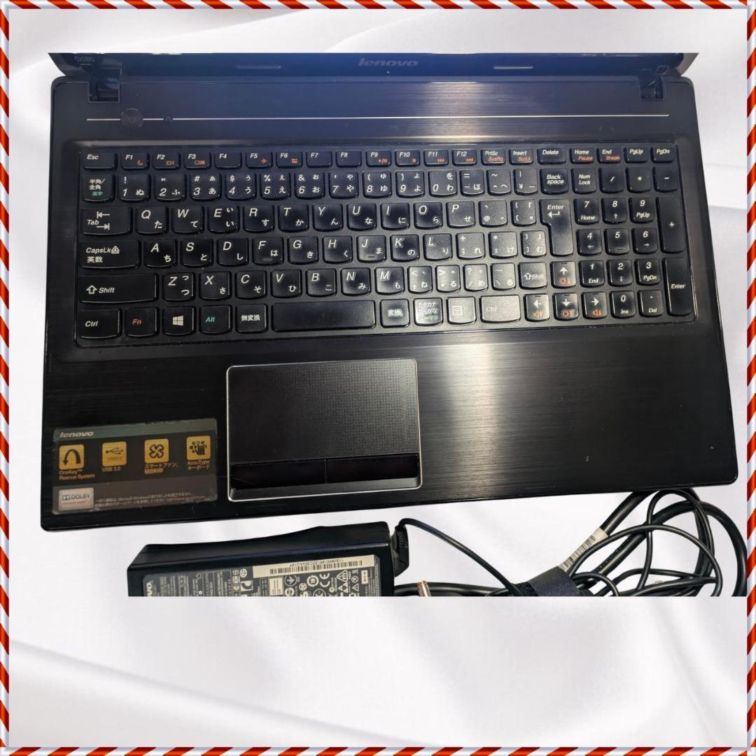 Windowsノート本体 Lenovo G580 Core i7/8GB/SSD128GB/Win11