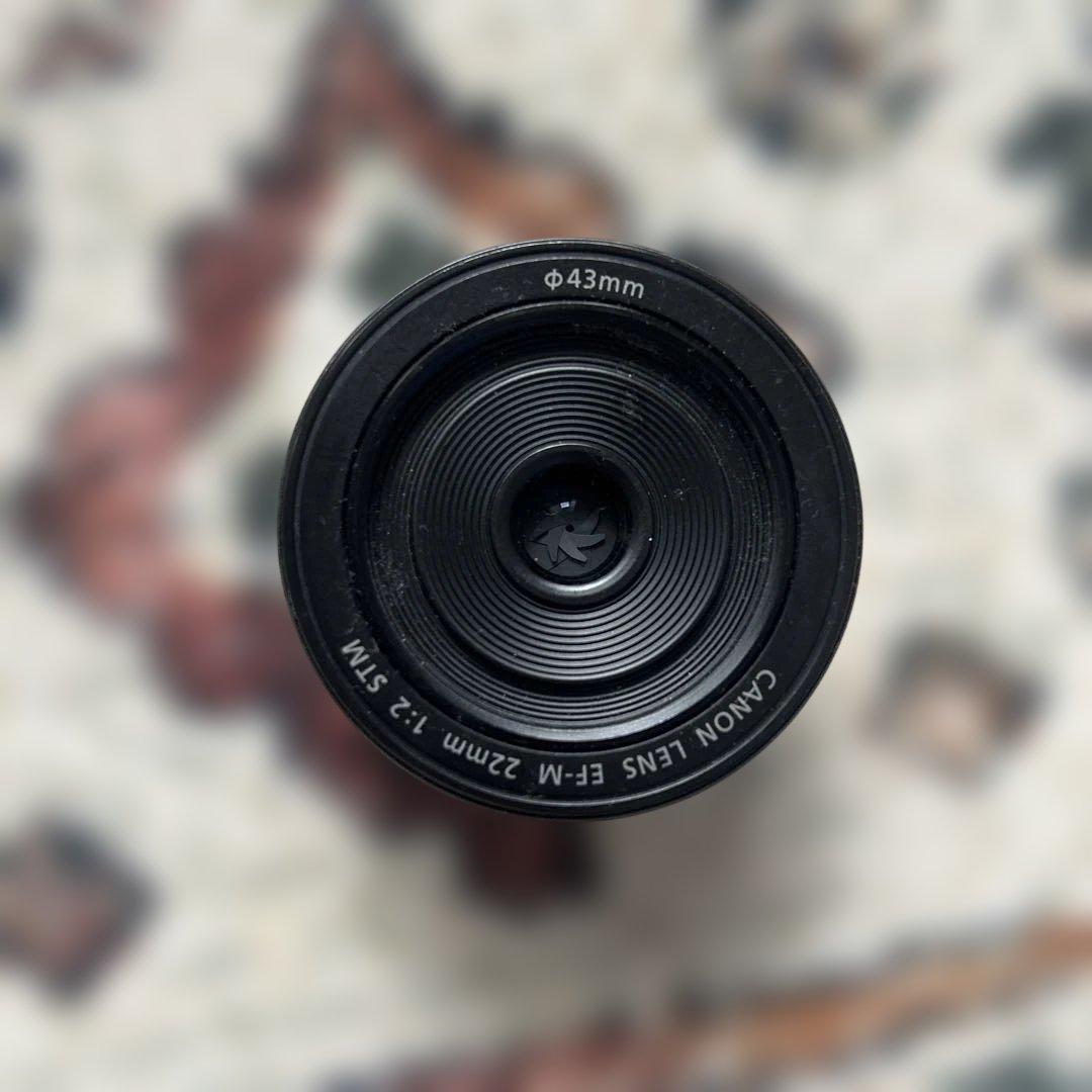 デジタルカメラ canon lens ef-m 22mm 1:2 stm
