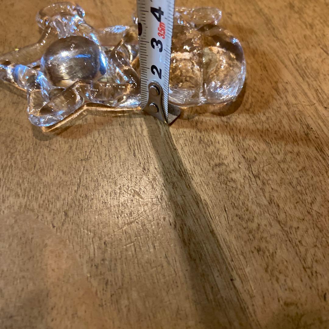 北欧Kosta Boda レア星形とリンゴ形オーナメント