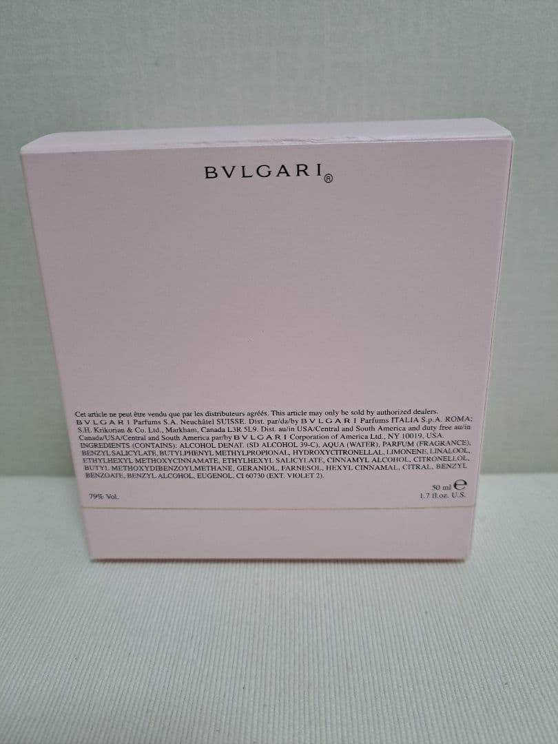 #BVLGARI　#ブルガリ　#ローズエッセンシャルロゼ　#オードトワレ