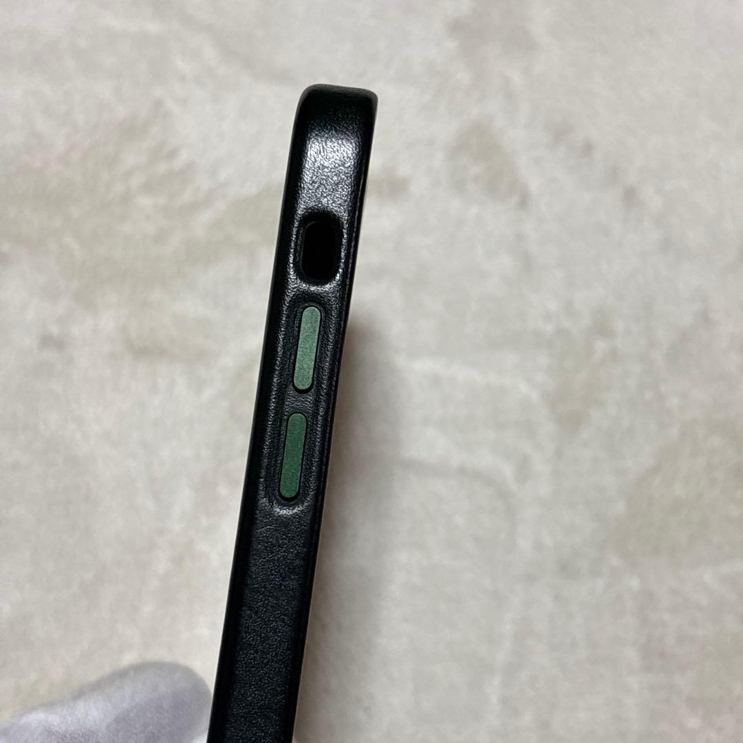 iPhone 13 mini レザーケース セコイアグリーン