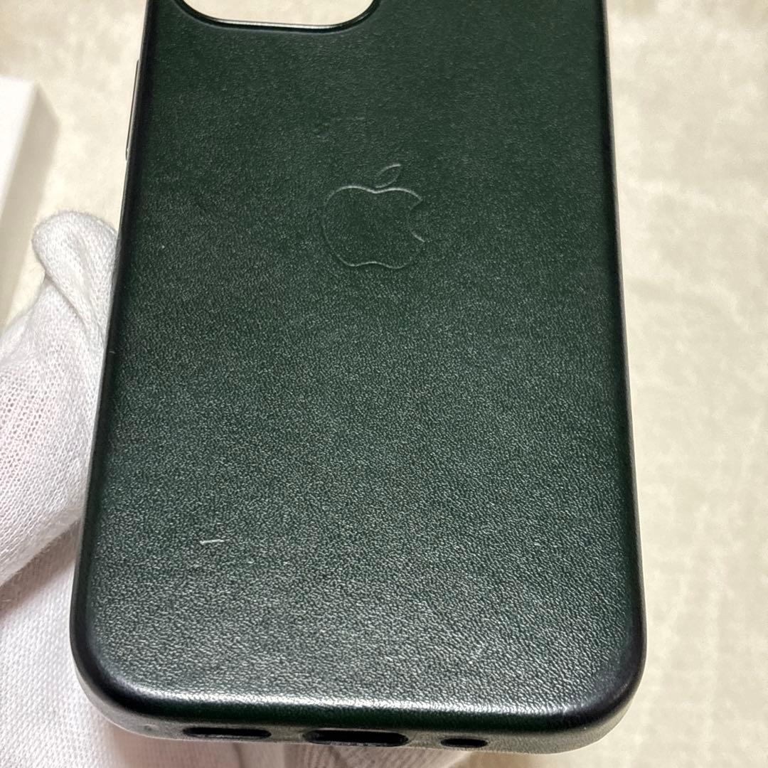 iPhone 13 mini レザーケース セコイアグリーン
