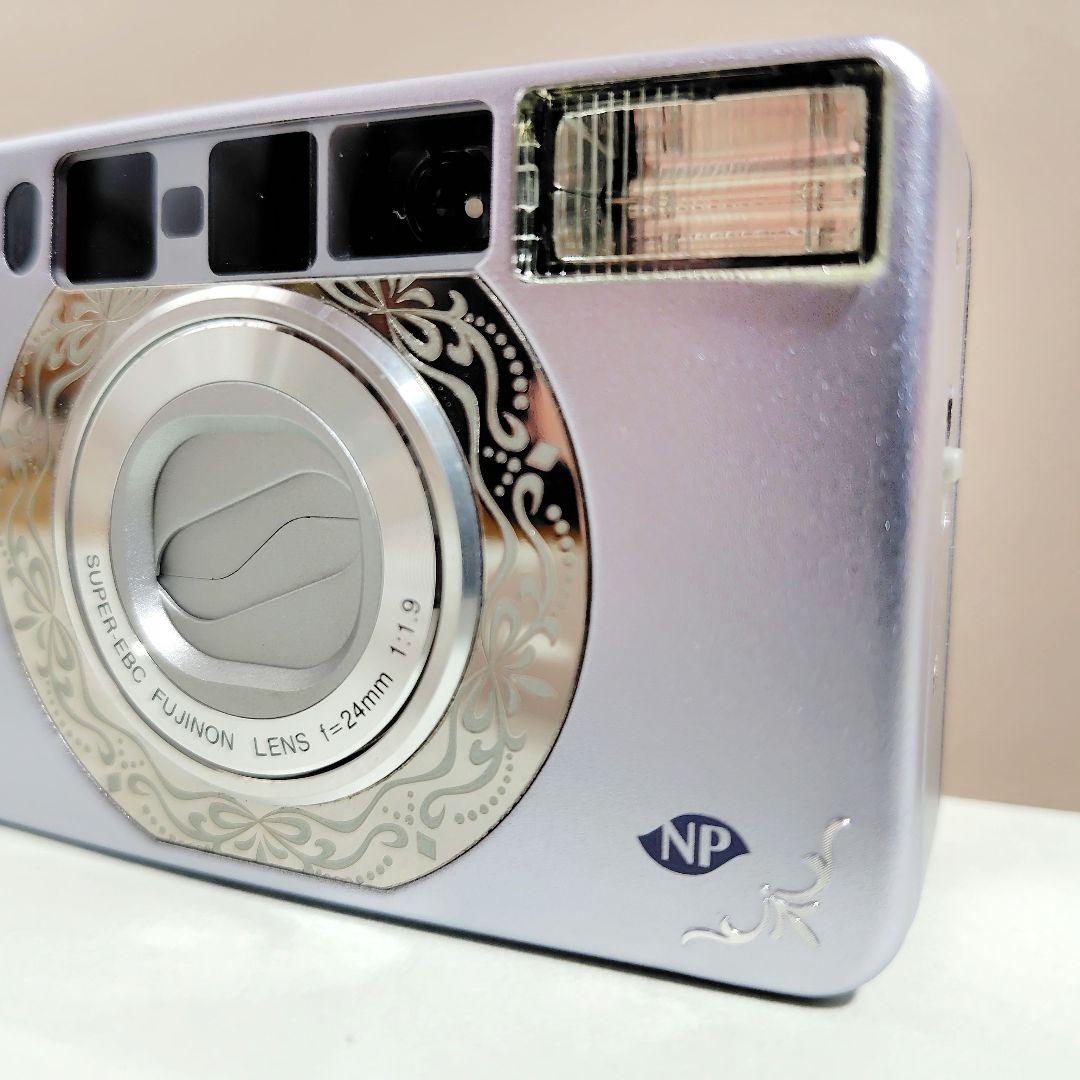極美品 希少 富士フイルム NATURA S ラベンダー　フィルム付き　完動品