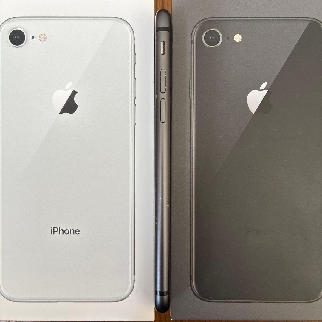 iPhone8 64GB SIMフリー　2台