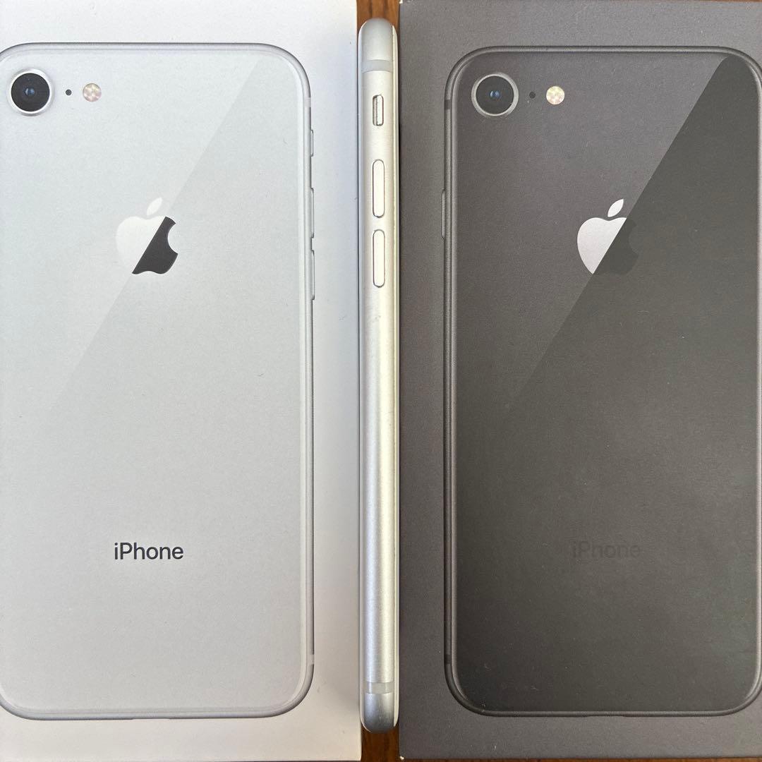 iPhone8 64GB SIMフリー　2台