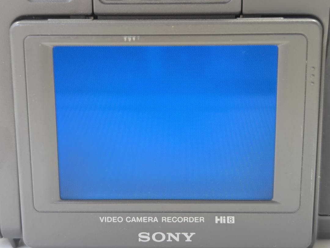 8mmテープのダビングに！ SONY ビデオカメラ CCD-SC55