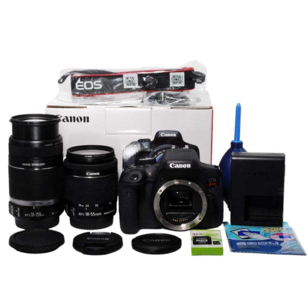 ❣️美品❣️ Canon Kiss X8i ダブルレンズセット