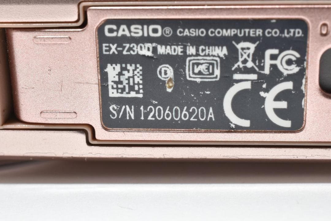 カシオ　CASIO EX-Z300 《充電器付き》 YF0226#A-108