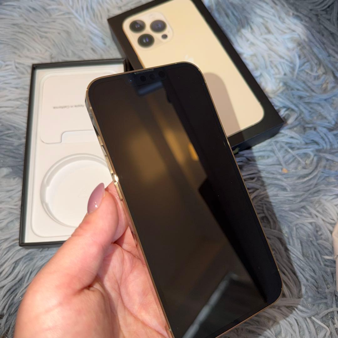 【美品】iPhone13Pro256GBバッテリー100% 保証ありSIMフリー