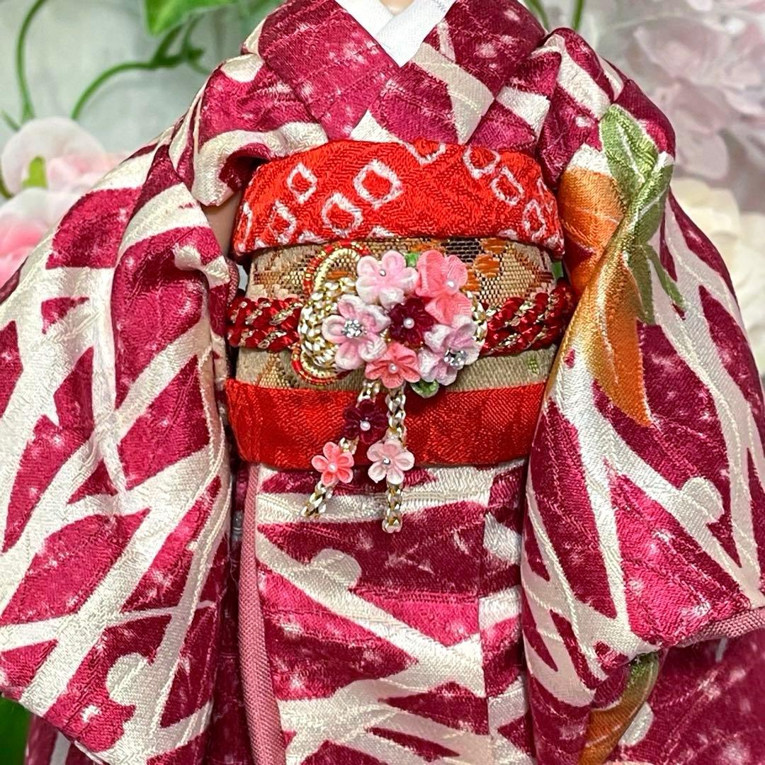 リカちゃん　日本髪風　本体 と 着物 セット　☆リユース　ハンドメイド