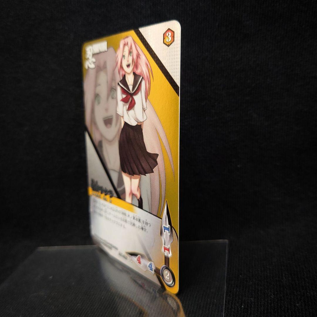 【希少・美品】NARUTO カードゲーム 木ノ葉学園 サスケ サクラ 3枚セット
