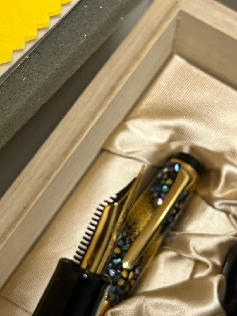 内閣総理大臣特別慰労品　万年筆　螺鈿蒔絵　セーラー