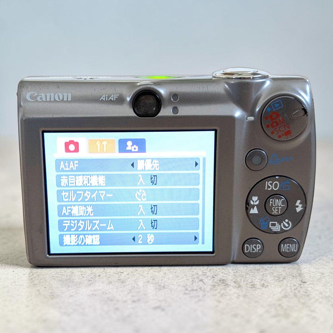 実写真あり 動作確認済 Canon IXY 900IS デジカメ シルバー