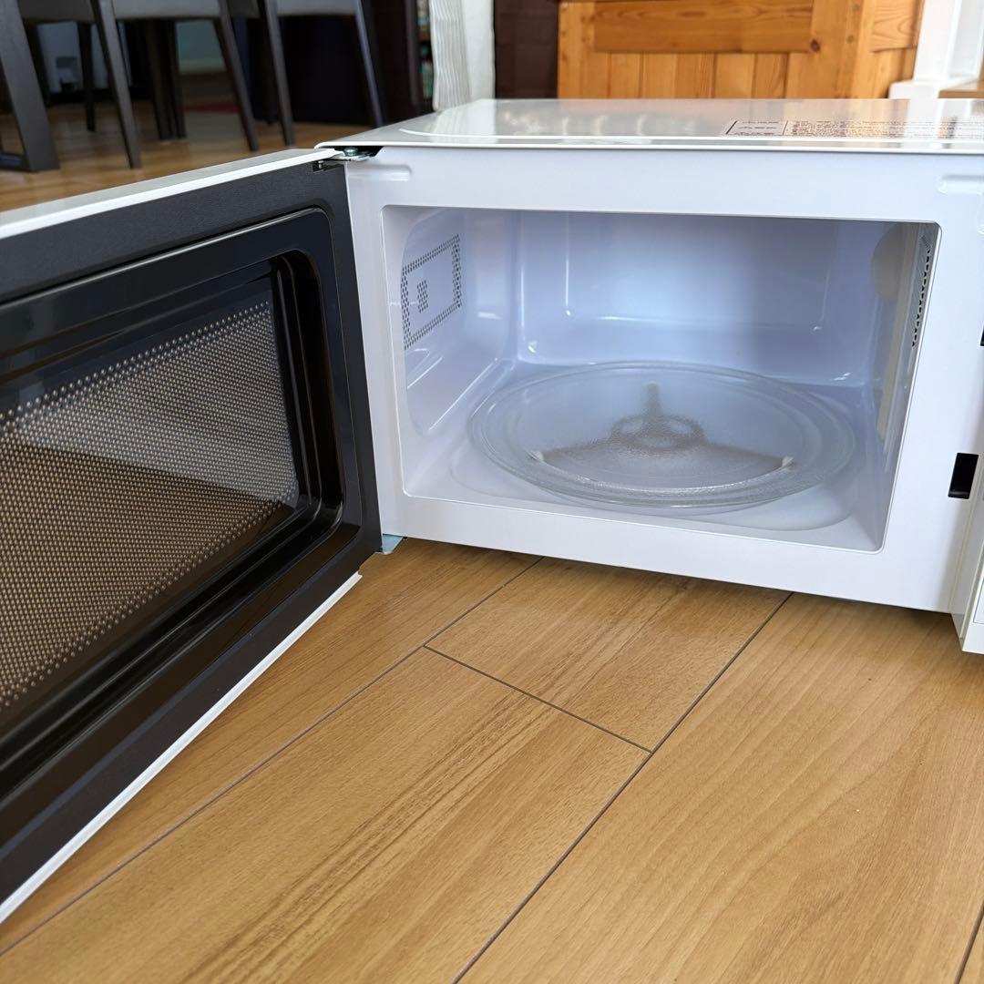 電子レンジ　新品同様　アイリスオオヤマ