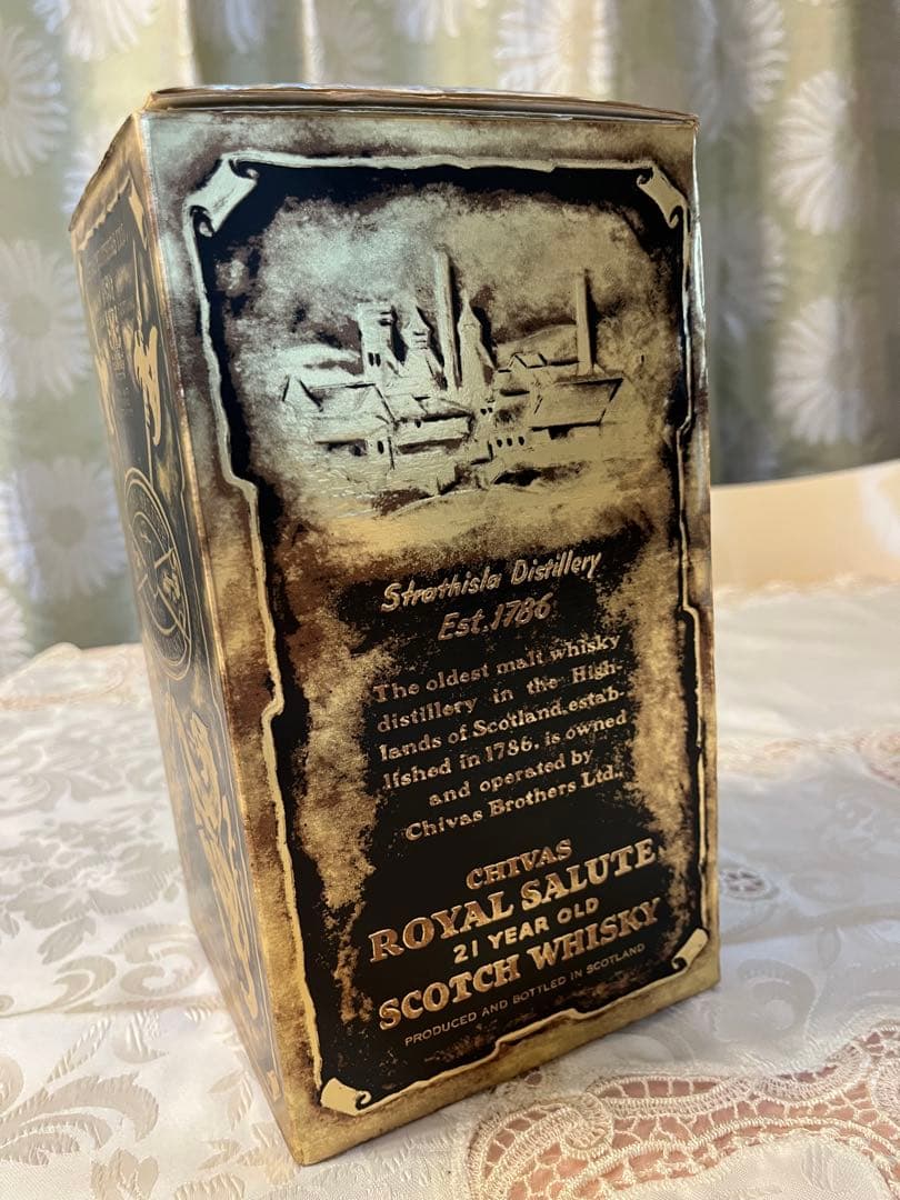  Salute 21年 ブレンデッドスコッチウイスキー陶器ボトル未開栓