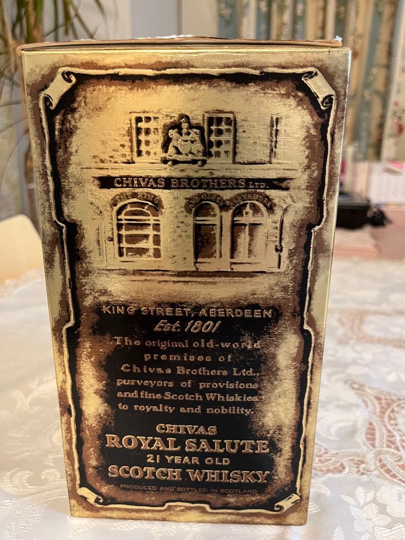  Salute 21年 ブレンデッドスコッチウイスキー陶器ボトル未開栓