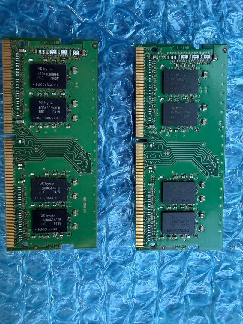 SK hynix 8GB DDR4 PC4-2400 メモリ×2