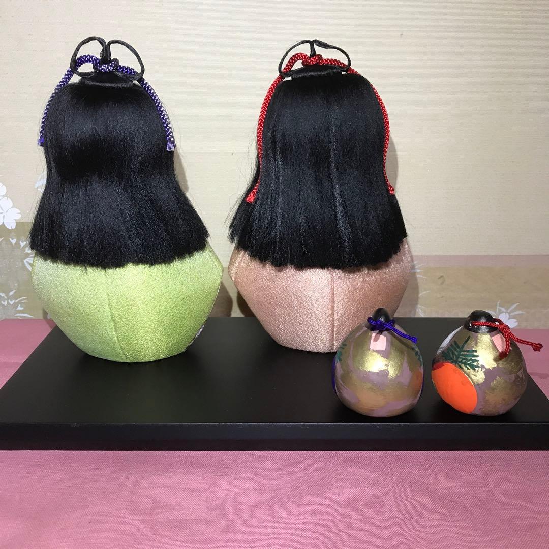 木目込み人形　土鈴雛　セット