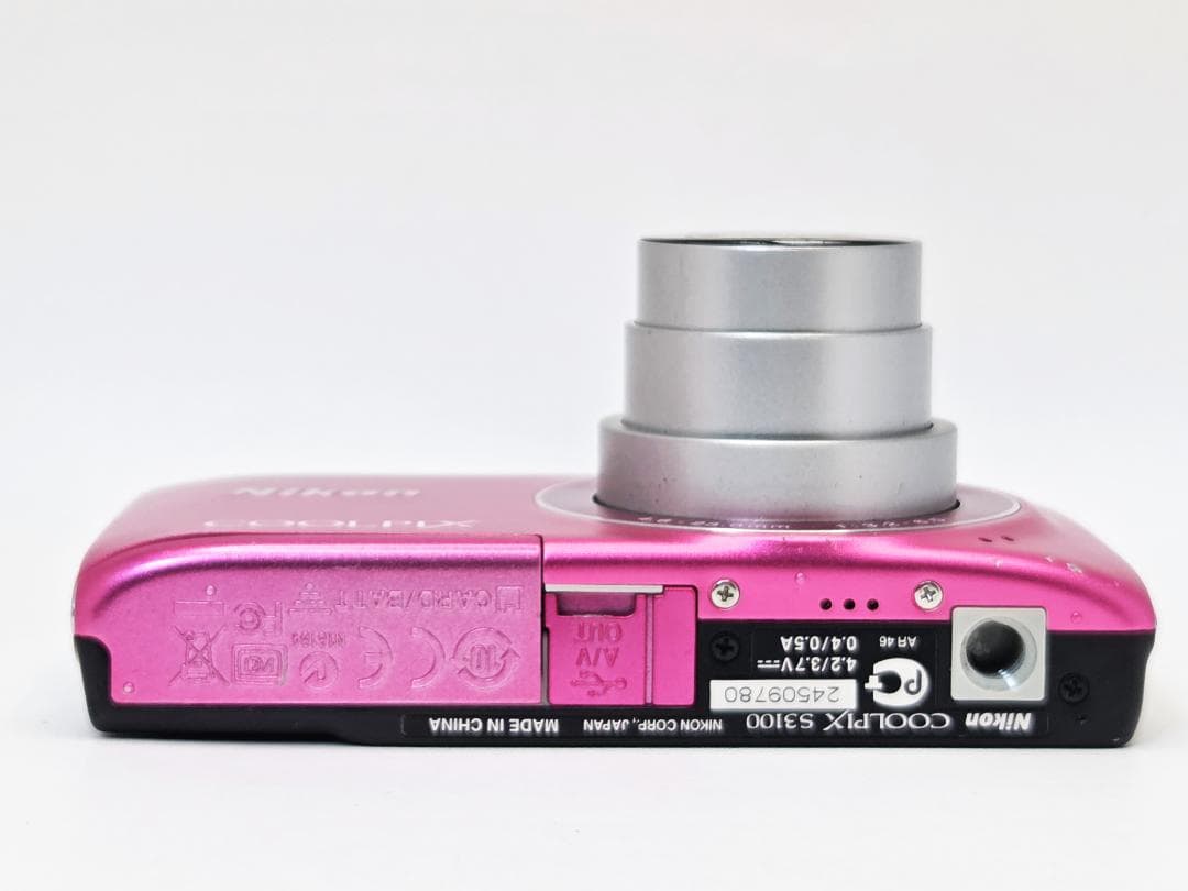 ニコン　Nikon COOLPIX S3100 ピンク《元箱付属・動作確認済み》