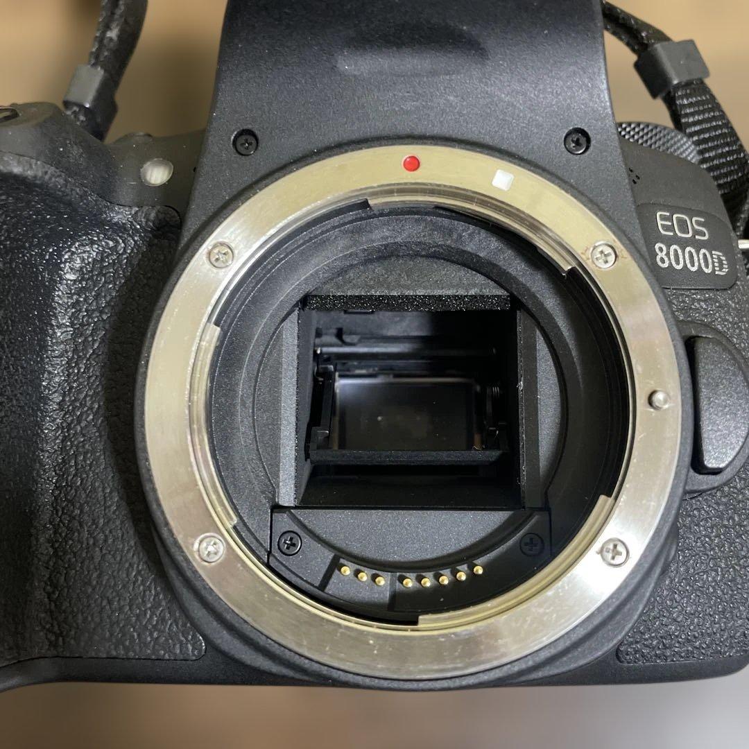 Canon EOS 8000D 本体とバッテリー2個 充電器