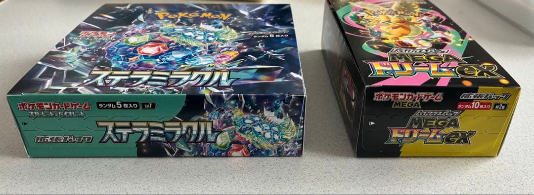 再*す様 ポケモンカード MEGAドリーム1BOX ステラミラクル　1BOXの計