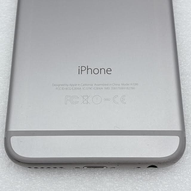 【美品】iPhone6 64GB シルバー 本体 バッテリー87%