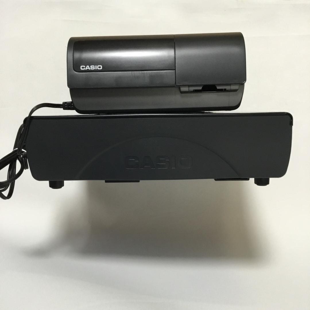 【動作確認済】カシオ レジスター TE-400 SDカード8GB・鍵付 ブラック