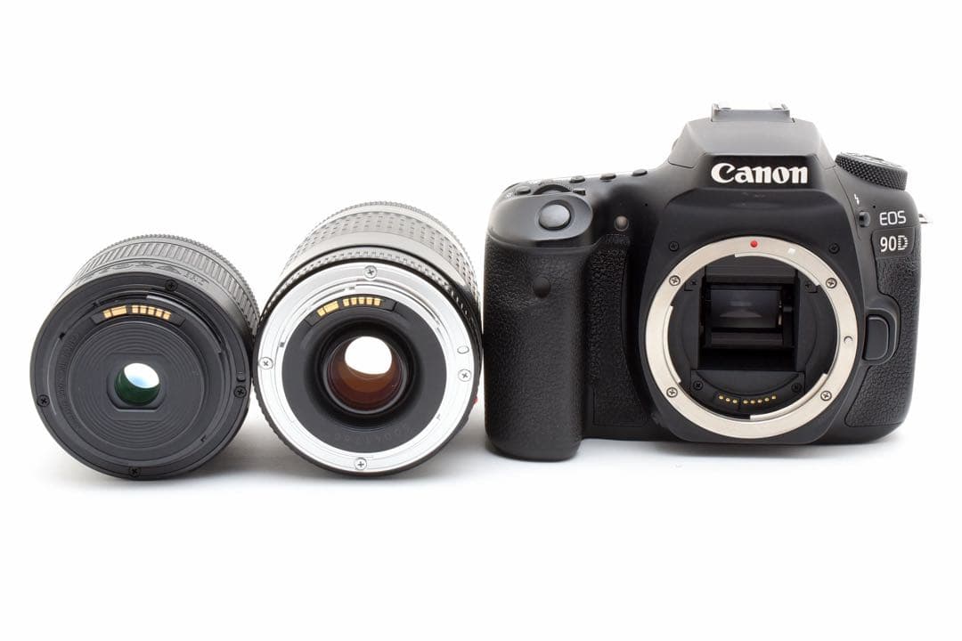 一眼レフカメラ Canon EOS 90D標準&望遠タブルレンズセット