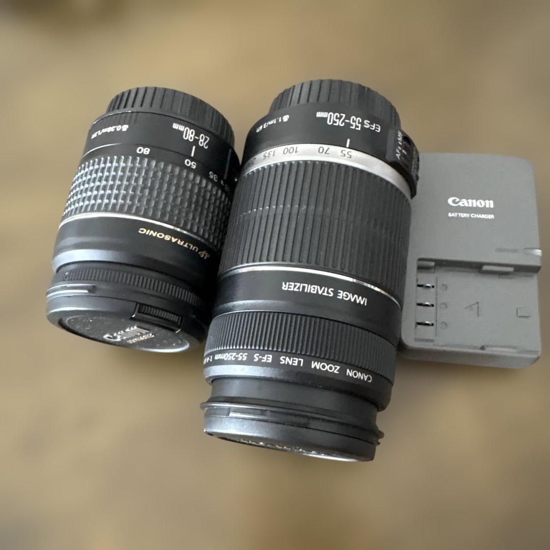 Canon EOS Kiss Digital X レンズ2本セット