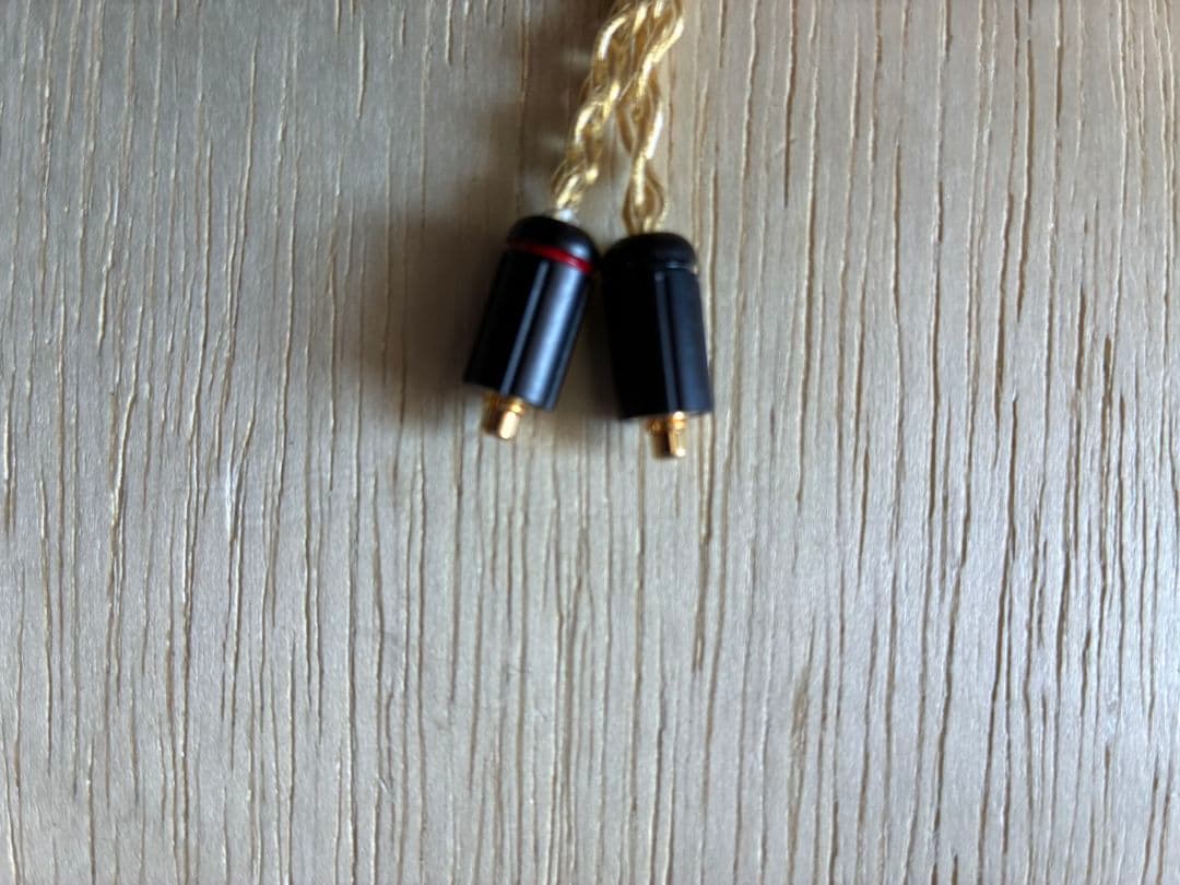 NOBUNAGA Labs SUPREME 篝火 8芯純銀金メッキ MMCX