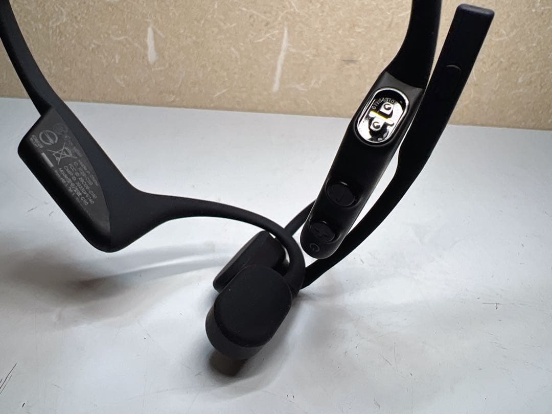 Shokz OpenComm 2 骨伝導イヤホン ブラック C110