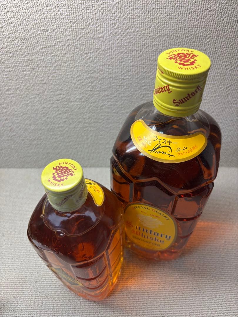 【希少ボトル】サントリー　角瓶　2000年前後　700ml 1440ml ２本