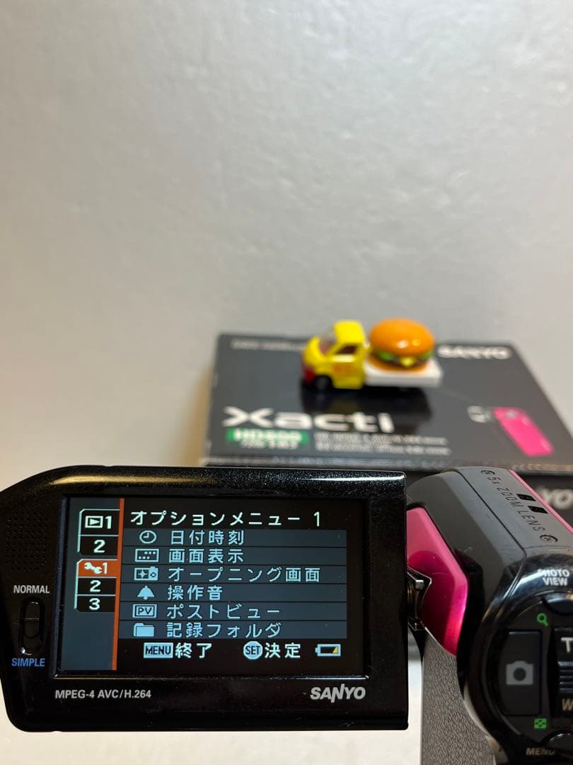 SANYOデジタルムービーカメラXacti DMX-HD800P[別売KIT付]