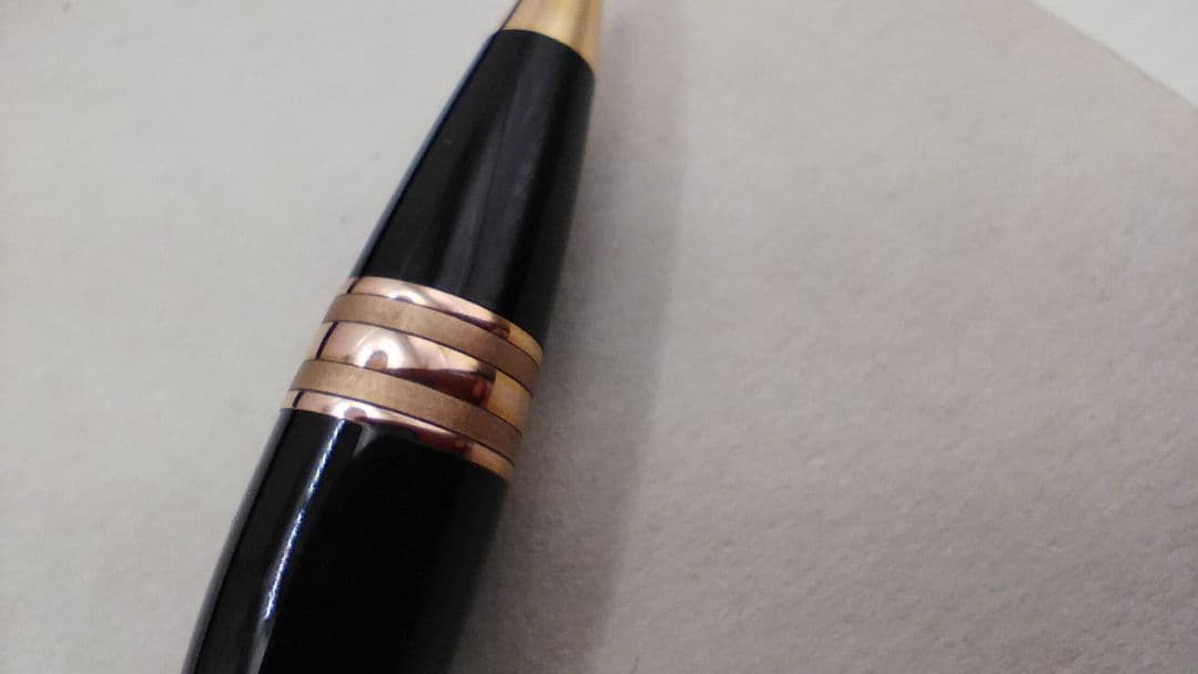 MONTBLANC　モンブラン　スターウォーカーレジンレッドゴールドボールペン