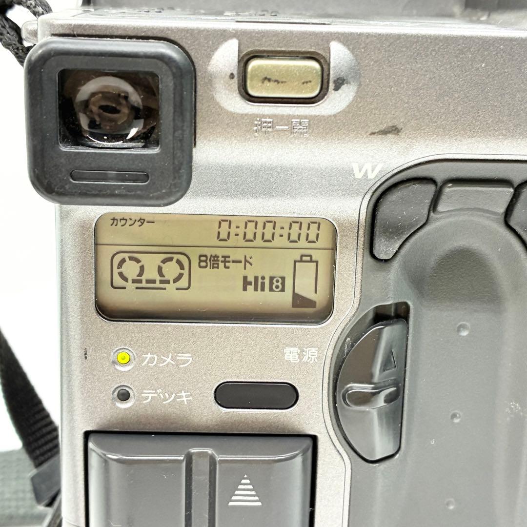 動作品 FUJIFILM Simple-Hi8 ビデオカメラ FS-80MT