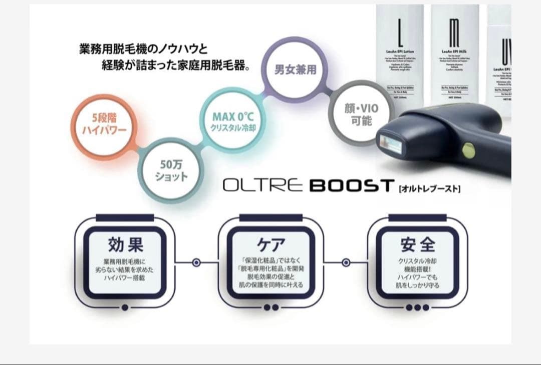 即購入ok 【新品・未使用】　OLTRE BOOST オルトレブースト