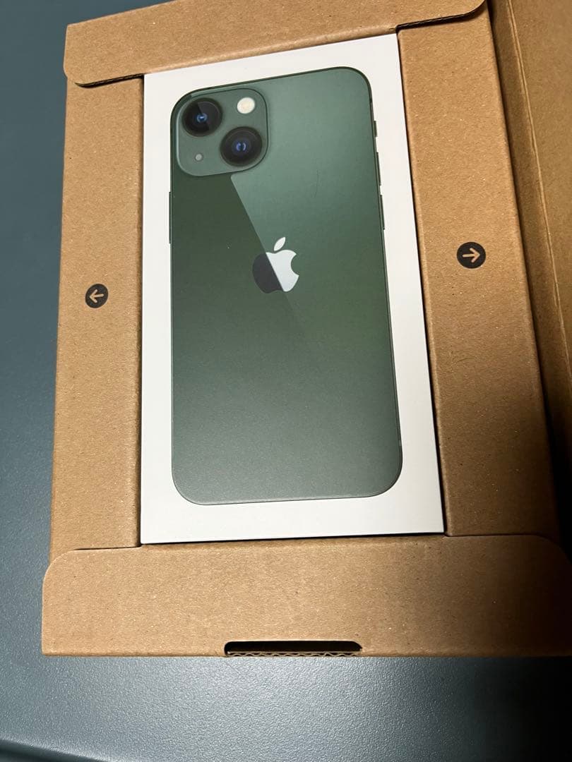Apple iPhone 13 mini SIMフリーミッドナイトグリーン 本体