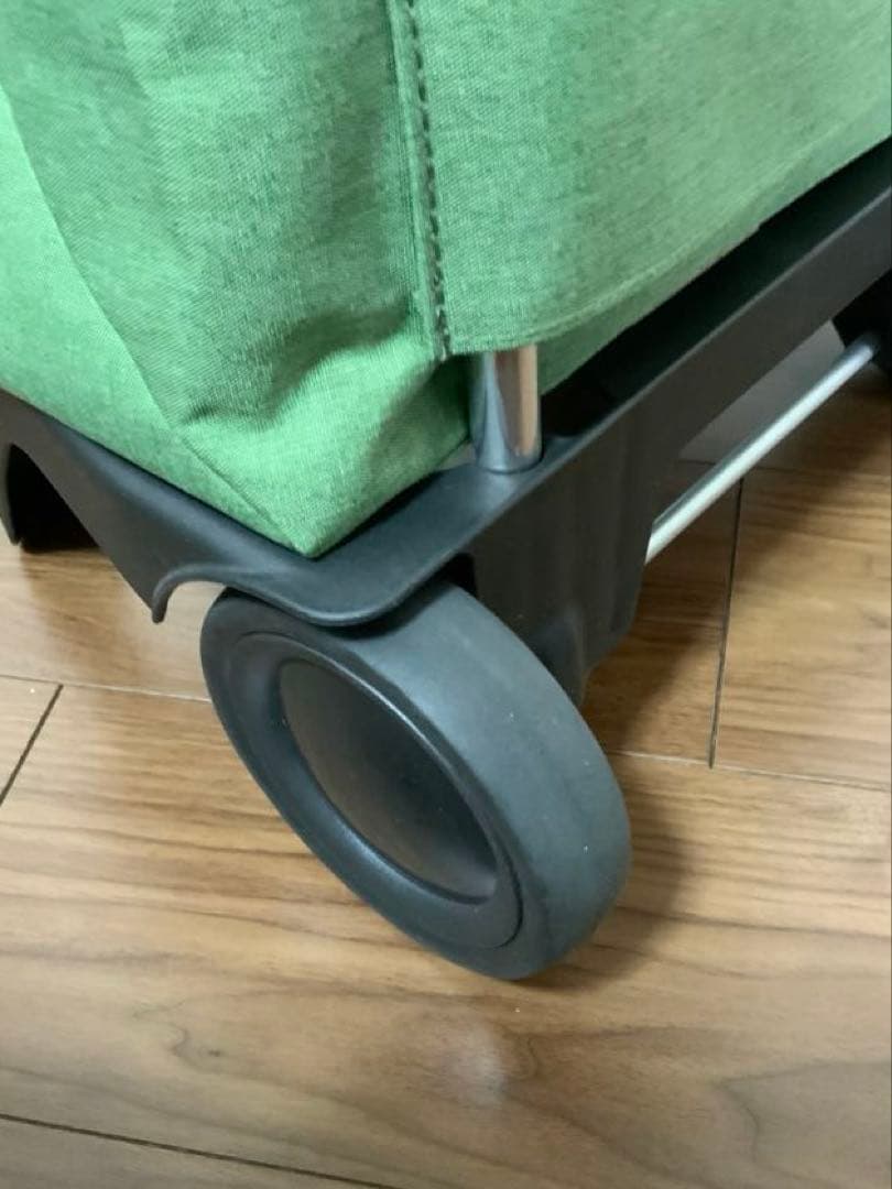 ROLSER ベビージョイ　ツイードグリーン 静音　軽量　キャリーカート