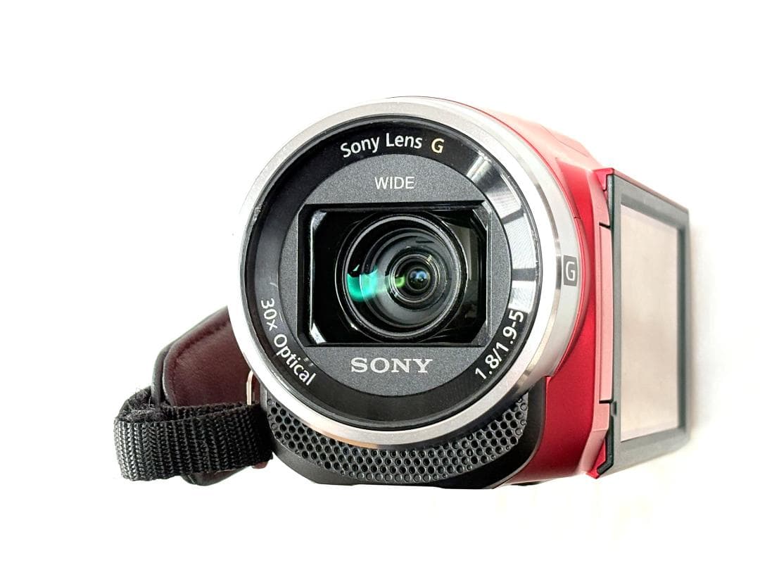 【美品 カメラバック付き】 SONY HANDYCAM HDR-CX680 赤