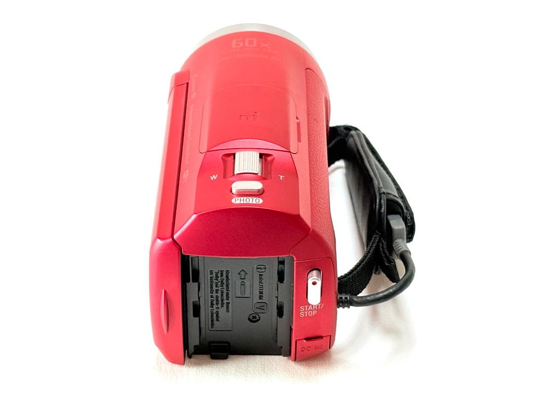 【美品 カメラバック付き】 SONY HANDYCAM HDR-CX680 赤