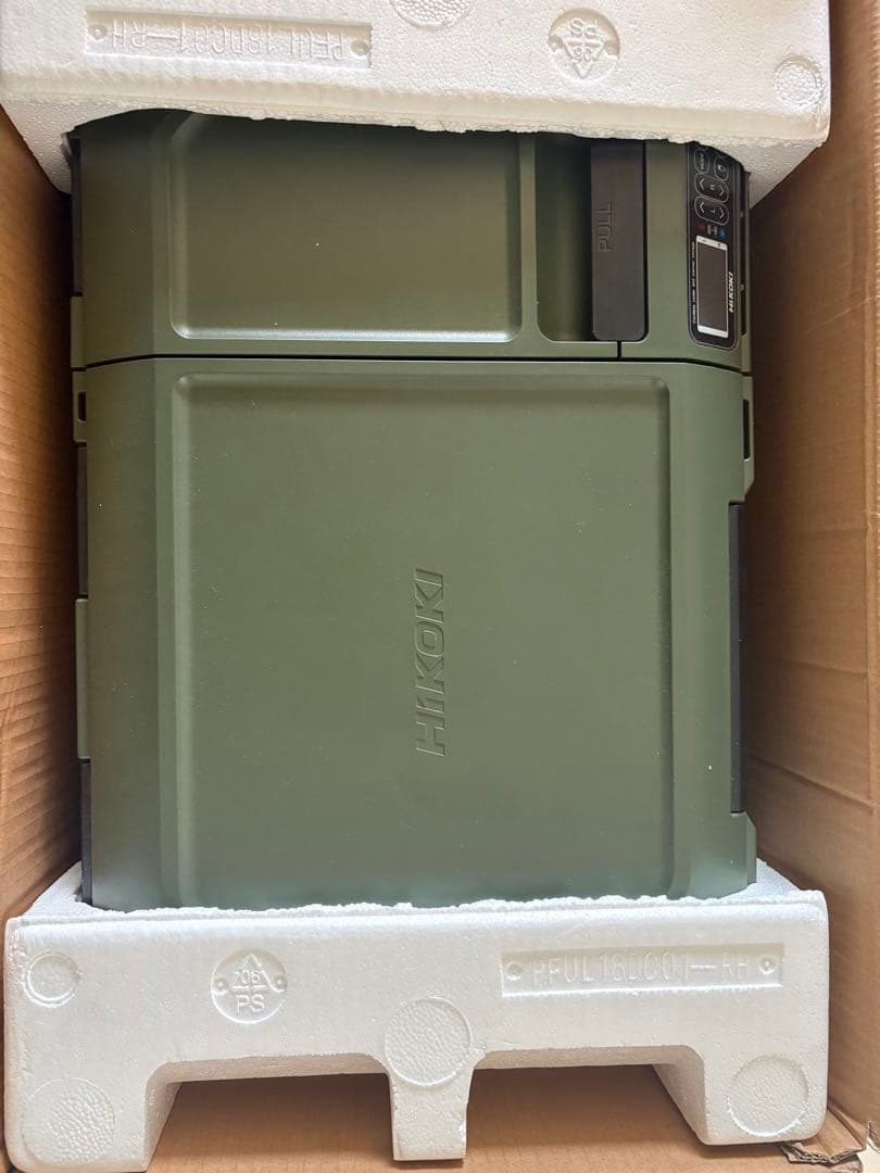 HiKOKI UL 18DC 冷温庫 14.4V/18V 純正バッテリー2個付き