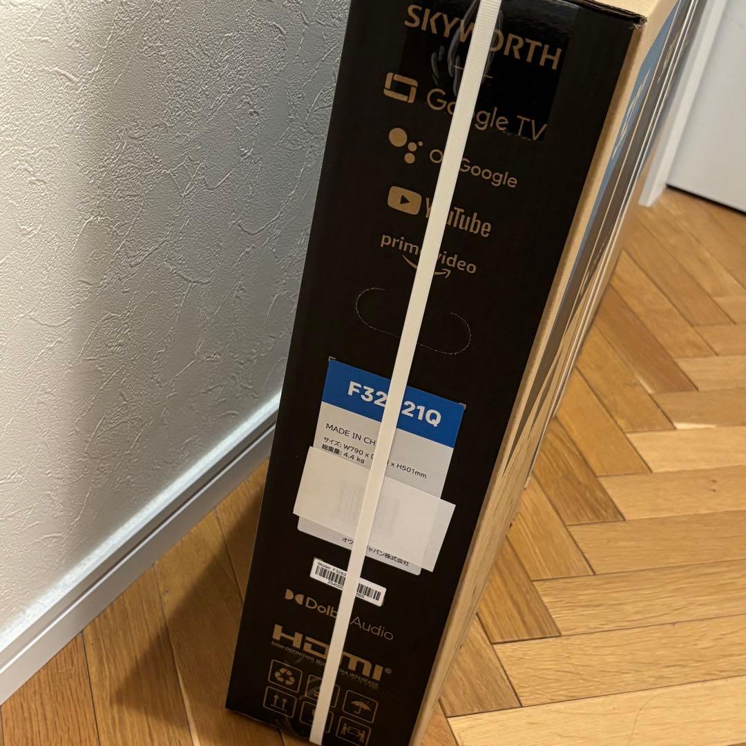 スマートテレビ GoogleTV SKYWORTH F32S21Q ネットテレビ
