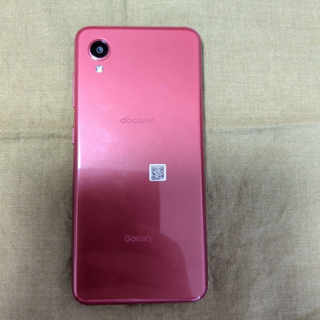 スマートフォン本体 Galaxy A22 5G docomo sc-56b red