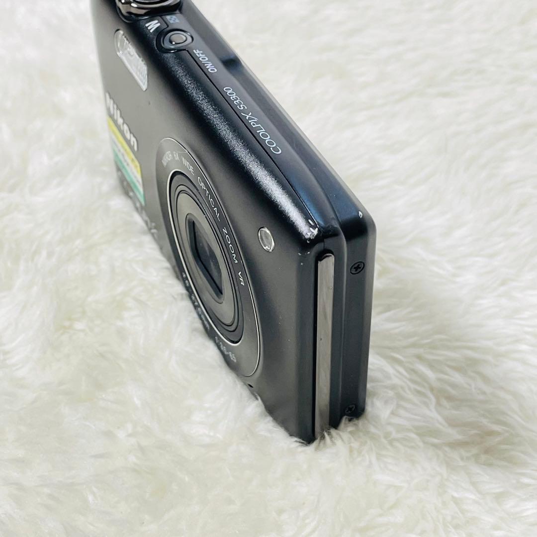 NIKON COOLPIX S3300 ブラック コンパクトデジタルカメラ