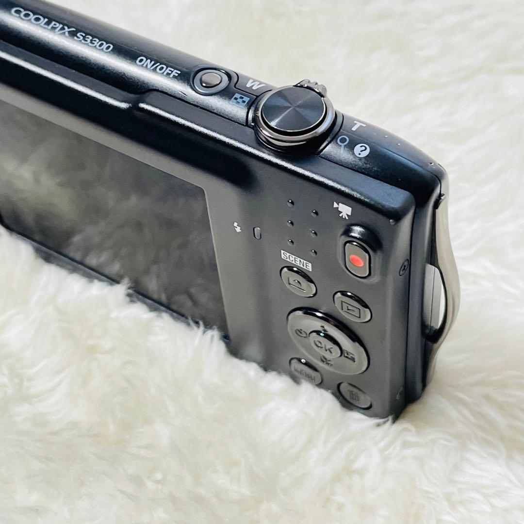 NIKON COOLPIX S3300 ブラック コンパクトデジタルカメラ